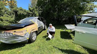 How to paint a hood ~ rust spots