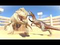 ALL DINOSAURUS BATTLE ROYALE IN SAN DIEGO  indominus rex  T-REX   - Jurassic World Evolution  3