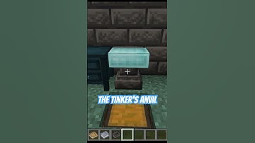 How to make Tinkers Anvil? #minecraft #minecraftmods #tinkersconstruct