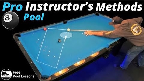 Key ball location/position drill (Free Pool Lessons) 