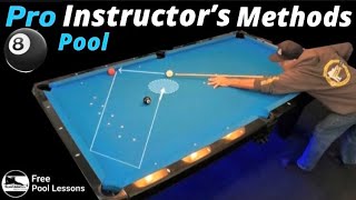 Key ball location/position drill (Free Pool Lessons) 