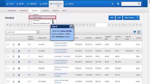 Export a Sales Order to a PDF File