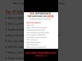 SQL Interview Questions 2026 #SQLInterviewQuestions#SQLInterview2026#DataAnalystSQL