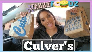 Trying out Culver's menu items - first time customer review