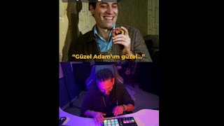 Kemal Sunal/@Miraç film replikleri ile rap düeti