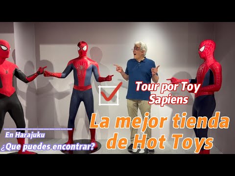 Tour por Toy Sapiens: La tienda de #HotToys y #SideShowCollectibles en #Harajuku