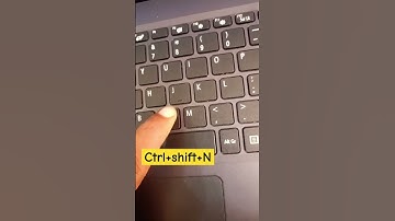 create folder shortcut key laptop/pc #shorts #newfolder #trickshorts #youtubeshorts