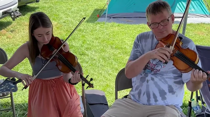 Twin Fiddles -  Ruth Shumway & Chris Sexton - Camp...