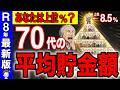 【あなたは上位何%?】70代の平均貯金額はたった〇〇万円!2026年から広がり続ける老後格差!