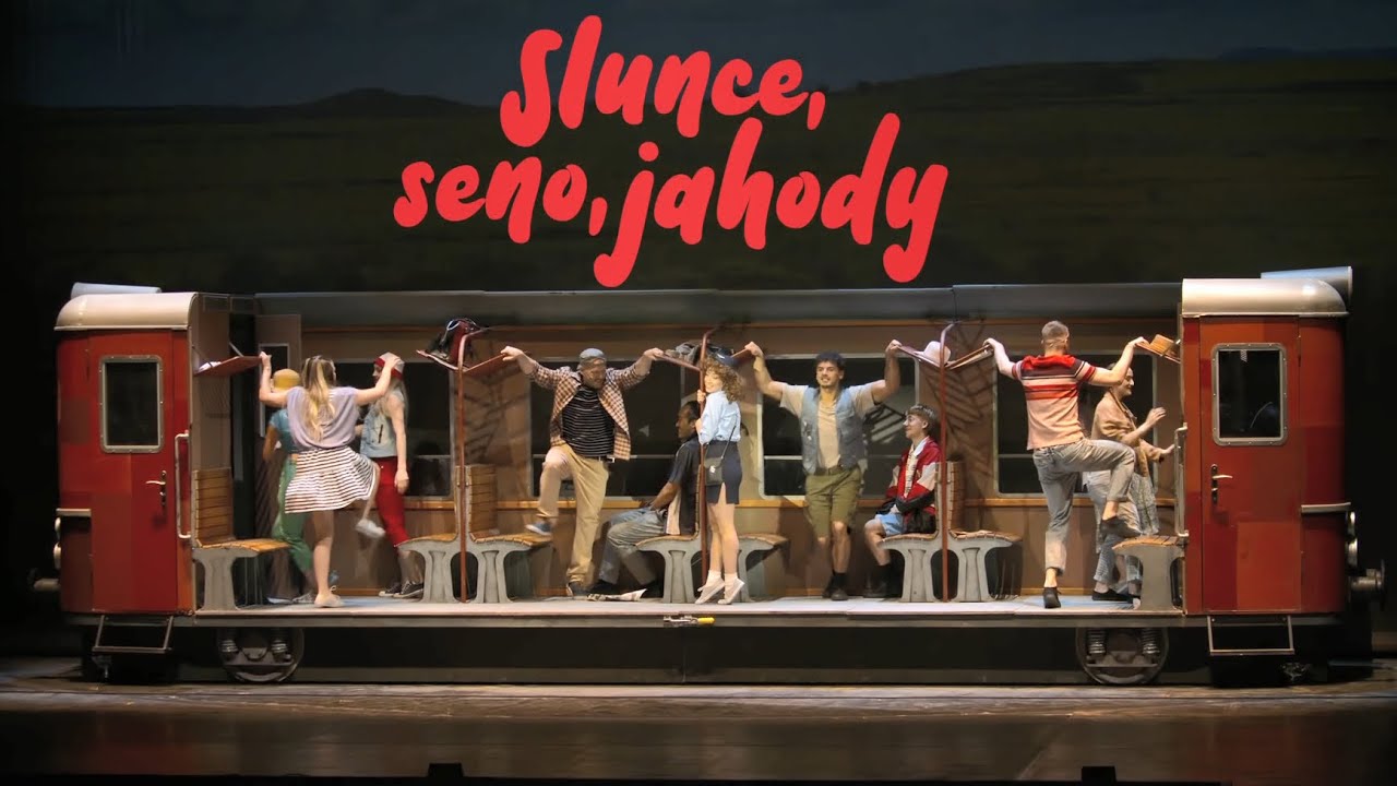 Roman Tomeš v muzikálu Slunce, seno, jahody - ani zlomená noha ho nezastaví!