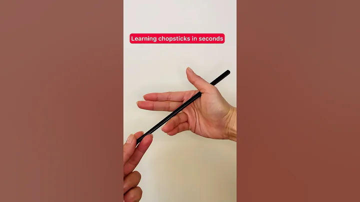 Easy to hold chopsticks tutorial. #tips #trick #fyi