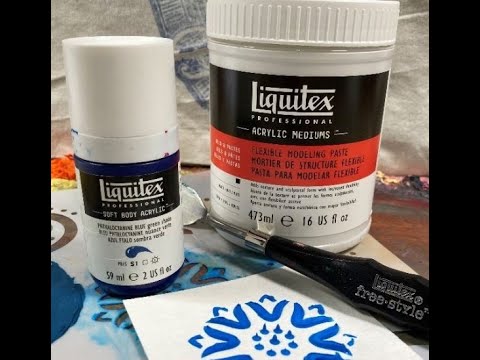 Acrylic Mediums : How to use Acrylic Soft Gel and Mediums Part 2 