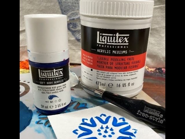 Molding Paste for Drawing or Painting 