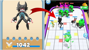 Merge Blue Monster: Battle Run | Level 1 to 11