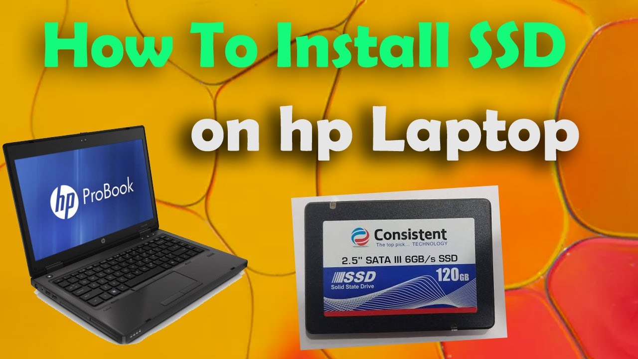 How to install SSD on hp Laptop II Hp ProBook 6460b SSD Installation II