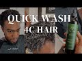 Afro to curls wash routine for popping curly hair