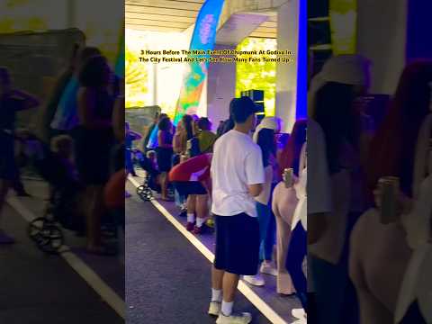 Who Turned Up 3 Hours Before Chipmunk? #music #godiva #wow #crazy #festiva #cov #coventry #shorts