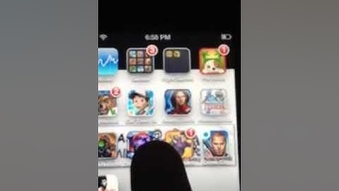 How to make a folder with your IPod touch