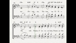 Lauda Jerusalem Traditional SATB Alto study