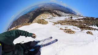 Skiing East Peak's "East Face Chutes" | Eastern Sierra Nevada Mountains, CA