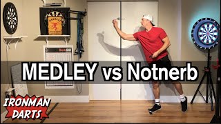 ميدلي ضد نوتنيرب في لعبة رمي السهام للرجل الحديدي screenshot 2