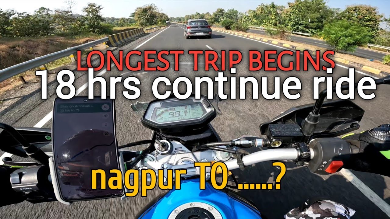 LONGEST RIDE ON XPULSE 4V |continue ride for 18 hrs |chaapri riders chasing