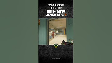 DOES BO7 HAVE THE NUKETOWN EASTER EGG? || #callofduty #blackops7 #bo7 #nuketown