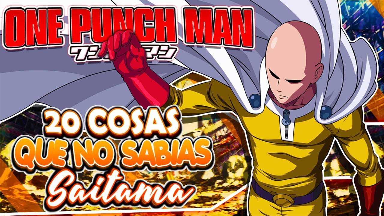 20 Cosas que NO sabias sobre SAITAMA | One Punch Man anime crack capitulo 1 español latino completo