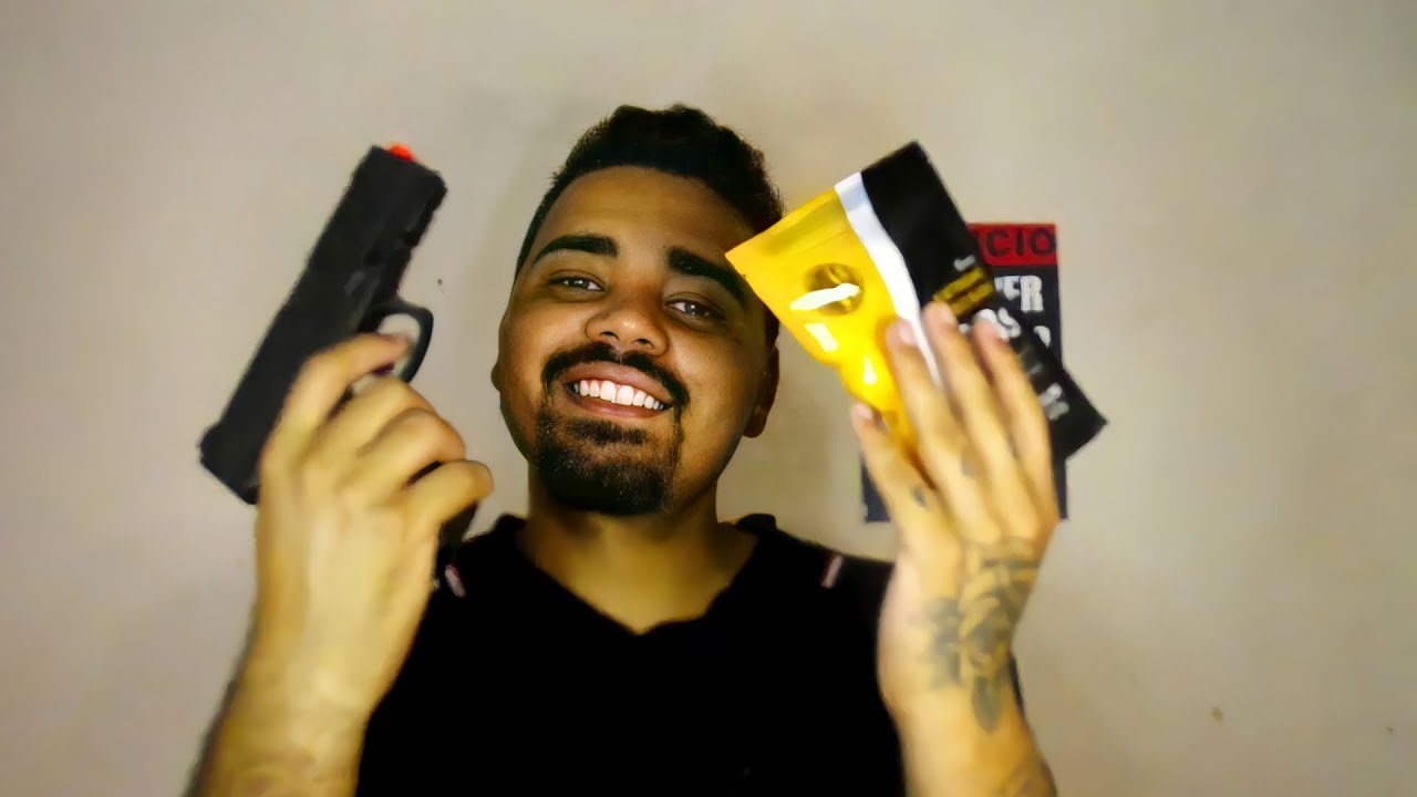 CHEGOU MINHA PRIMEIRA AIRSOFT #V310