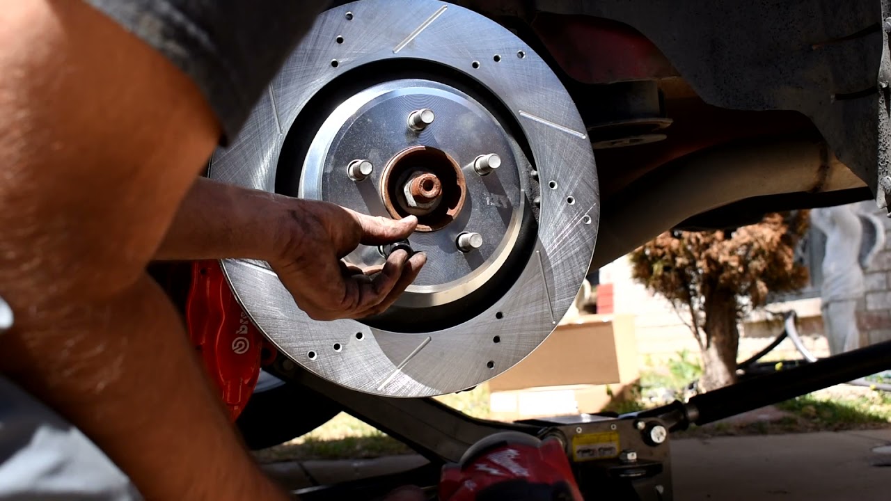 How to replace rear brakes and rotors on 2017 Dodge Challenger SRT 392