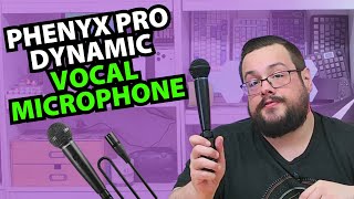 Phenyx Pro PM-25 Dynamic Mic | Studio-Quality Sound for Under $50! @MikeTheTech