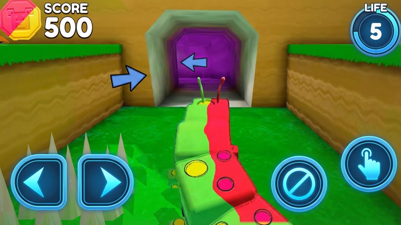 Caterpillar cave!!  super Bear adventure walkthrough game play 