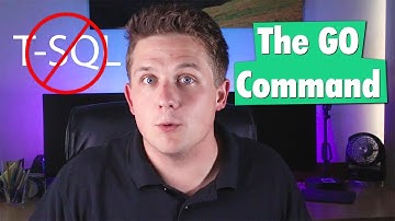 The GO Command in SQL Server Management Studio