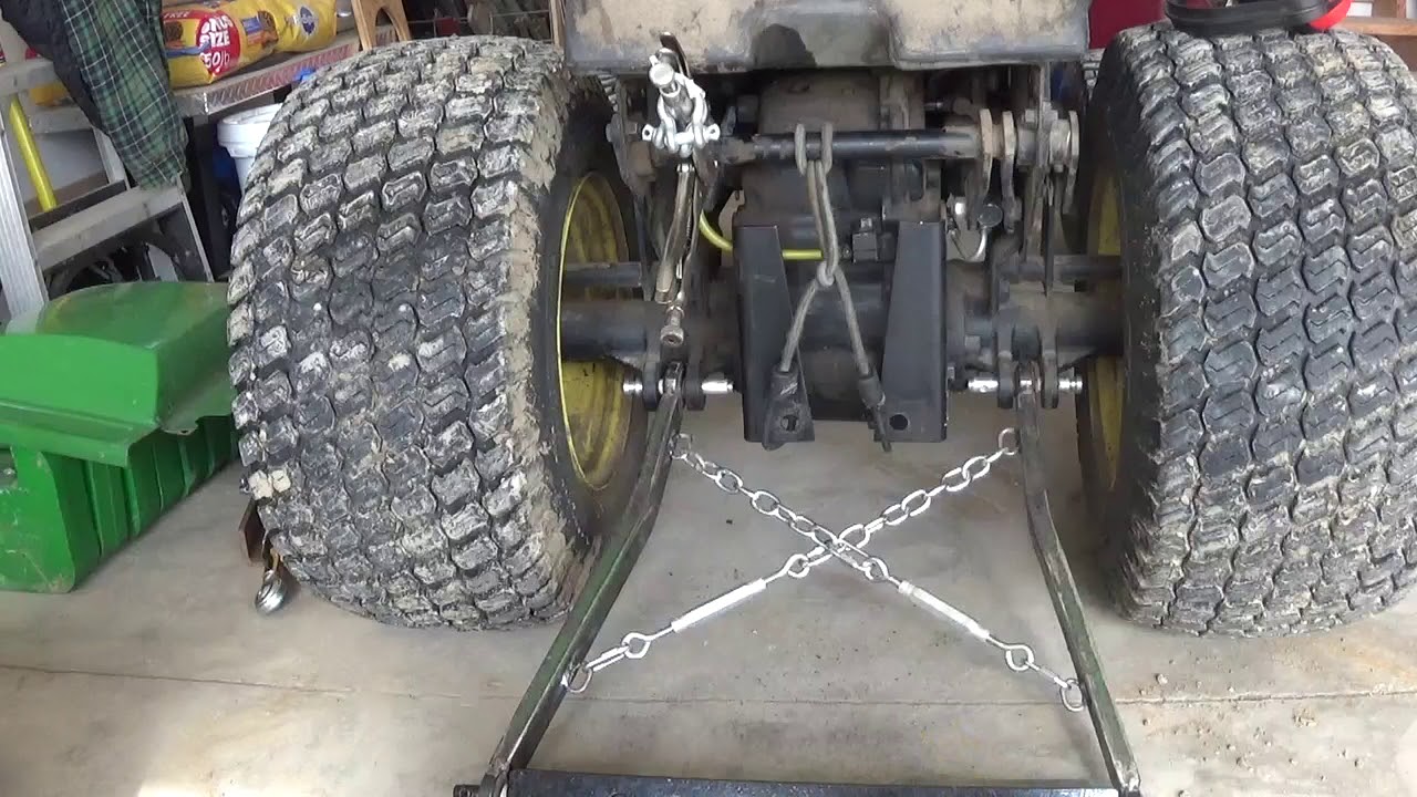 3 Point Hitch Build Deere 400 Part 2 Youtube