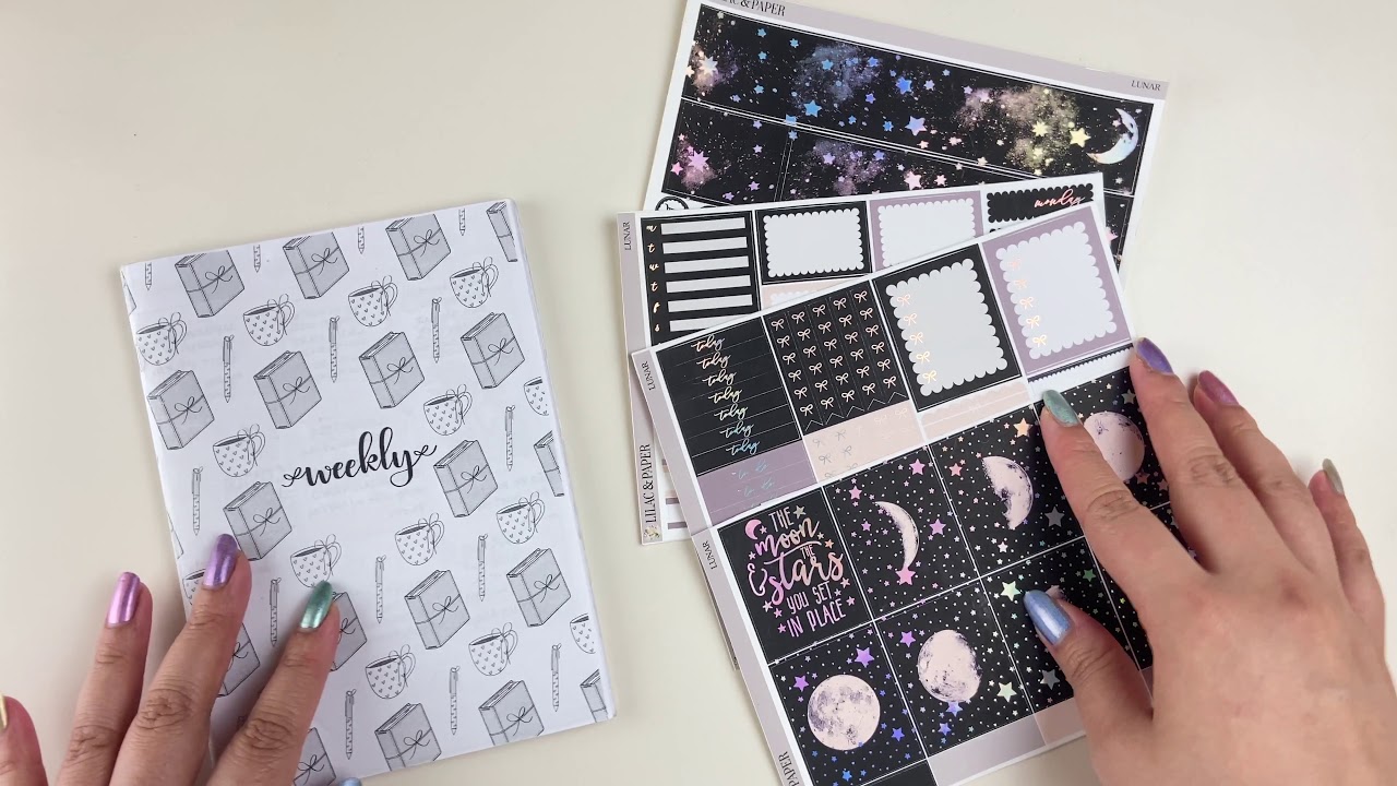 B6 Planning | Lilac & Paper LUNAR