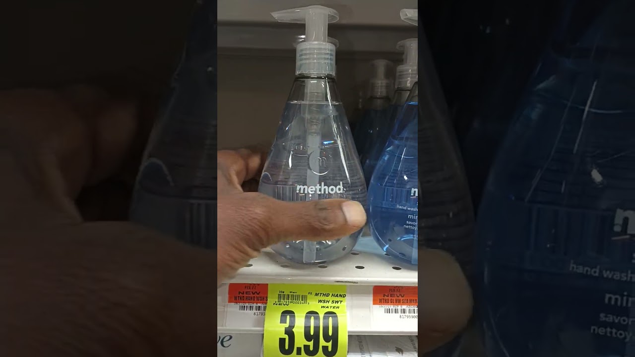 Method Gel Hand Soap, Sweet Water, 12 Ounce | 