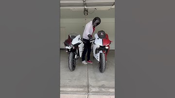 Ninja H2 vs Yamaha R1🔊🥵🔥