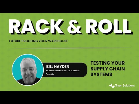 Testing Your Supply Chain Systems - video from Tryon Solutions