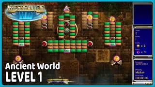 Hyperballoid HD (PS3) - TTG 1 - Ancient World - Level 1: Obelisk of Time