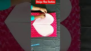 Heart Shape Pillow Cushion Cover Cutting And Sching दल वल तकय कस बनय