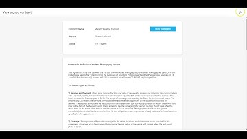 Creating a contract from scratch (video tutorial)