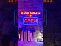 "Make Your Own LED Neon 'OPEN' Sign &ndash; Perfect for Restaurants &amp; Stores!"