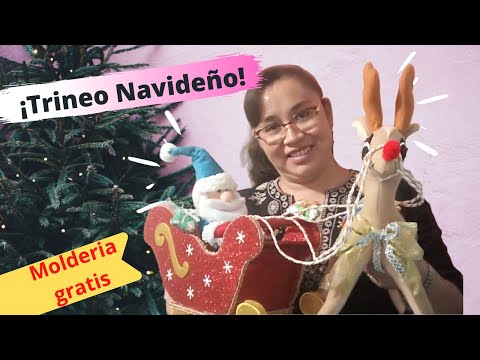 Video: Manualidades navideñas DIY: cómo hacer el trineo de Papá Noel