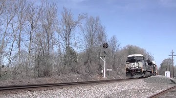 NS 228 in Hi Def at Shenandoah Junction,WV on 3/26/11
