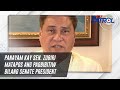 Panayam kay Sen. Zubiri matapos ang pagbibitiw bilang Senate President | TV Patrol