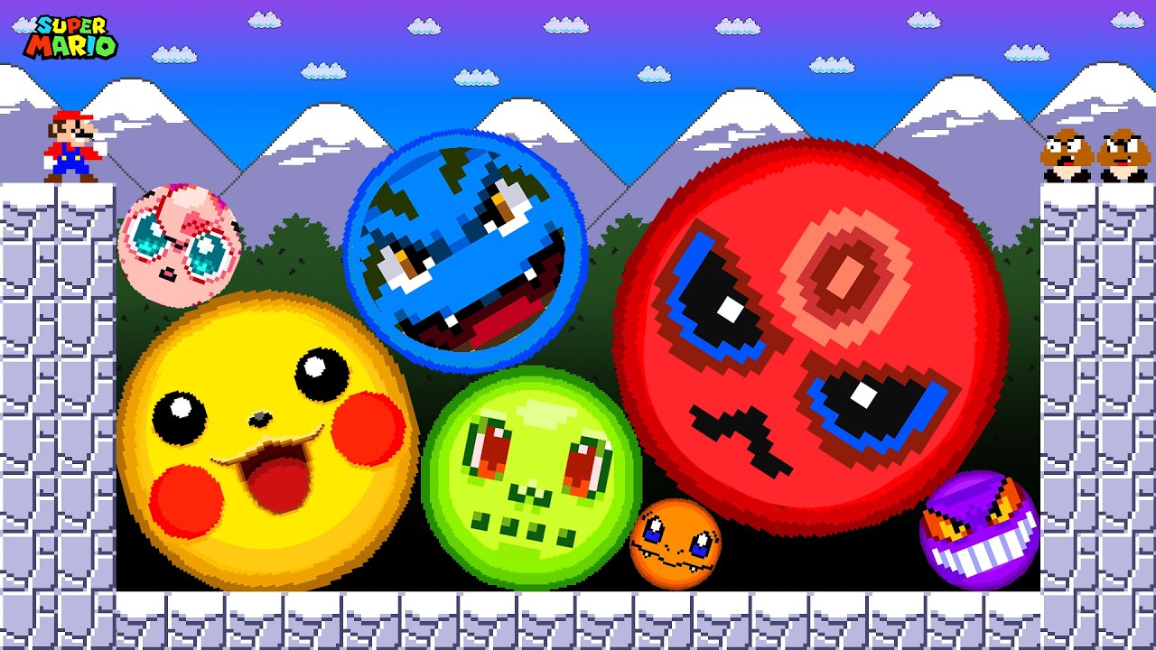 If Mario Can Creat Custom Pokemon in Super Mario Bros?