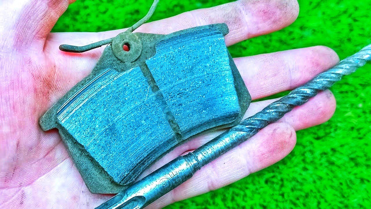 Brilliant idea from an old block and a drill