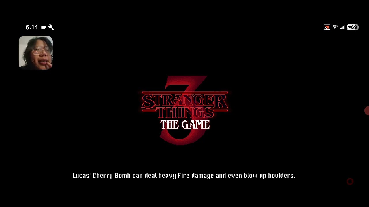 Playing Stranger things mobile game part 1