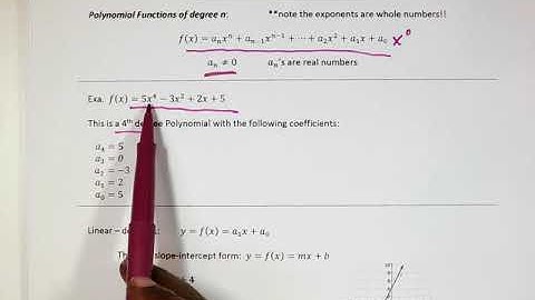 Bus Calc 2.3 Functions and Mathematical Models