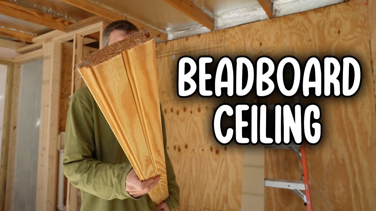 Woodworking : Bead-Board Ceiling Renovation // Victorian Home